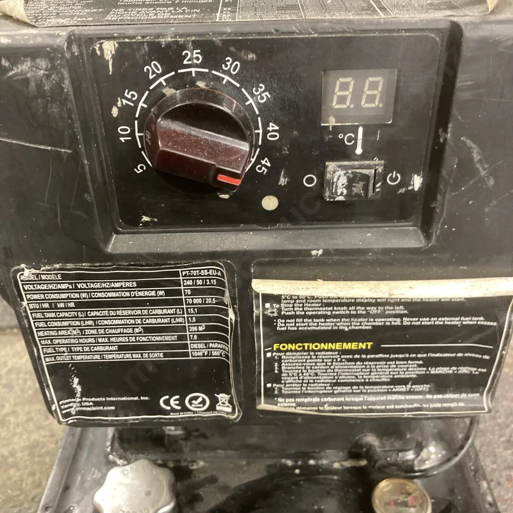 Diesel Workshop / Shed Heater, Pinnacle Products - USA Image 1++