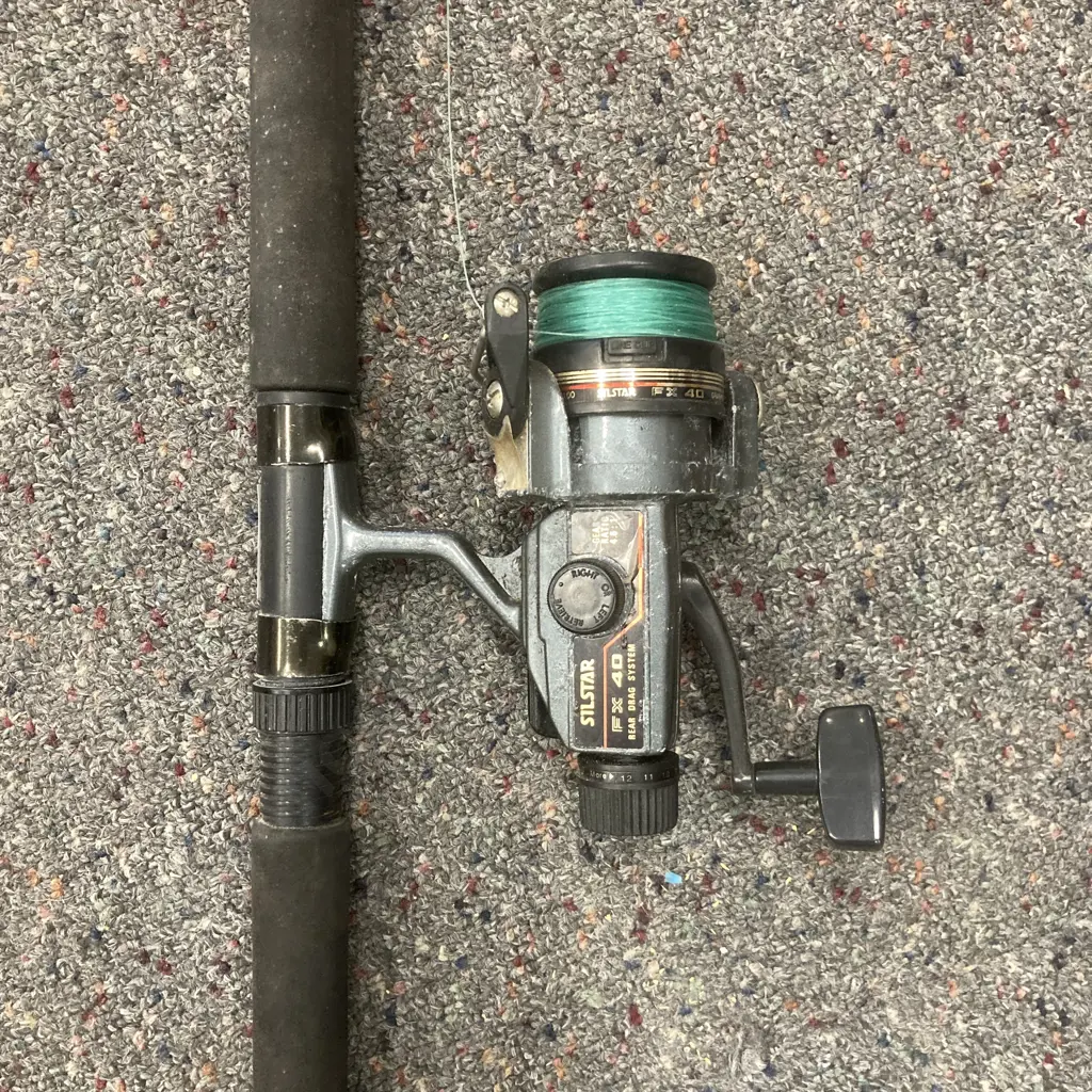 Silstar FX40 Fishing Reel & Wynrod Climax Rod Image 1++