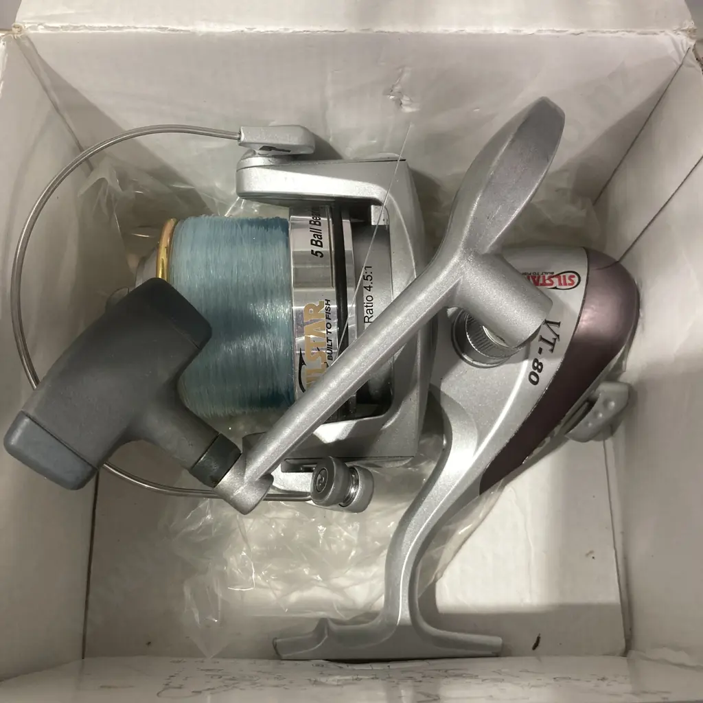 Silstar VT 80 Spinning Reel In Box Image 1++