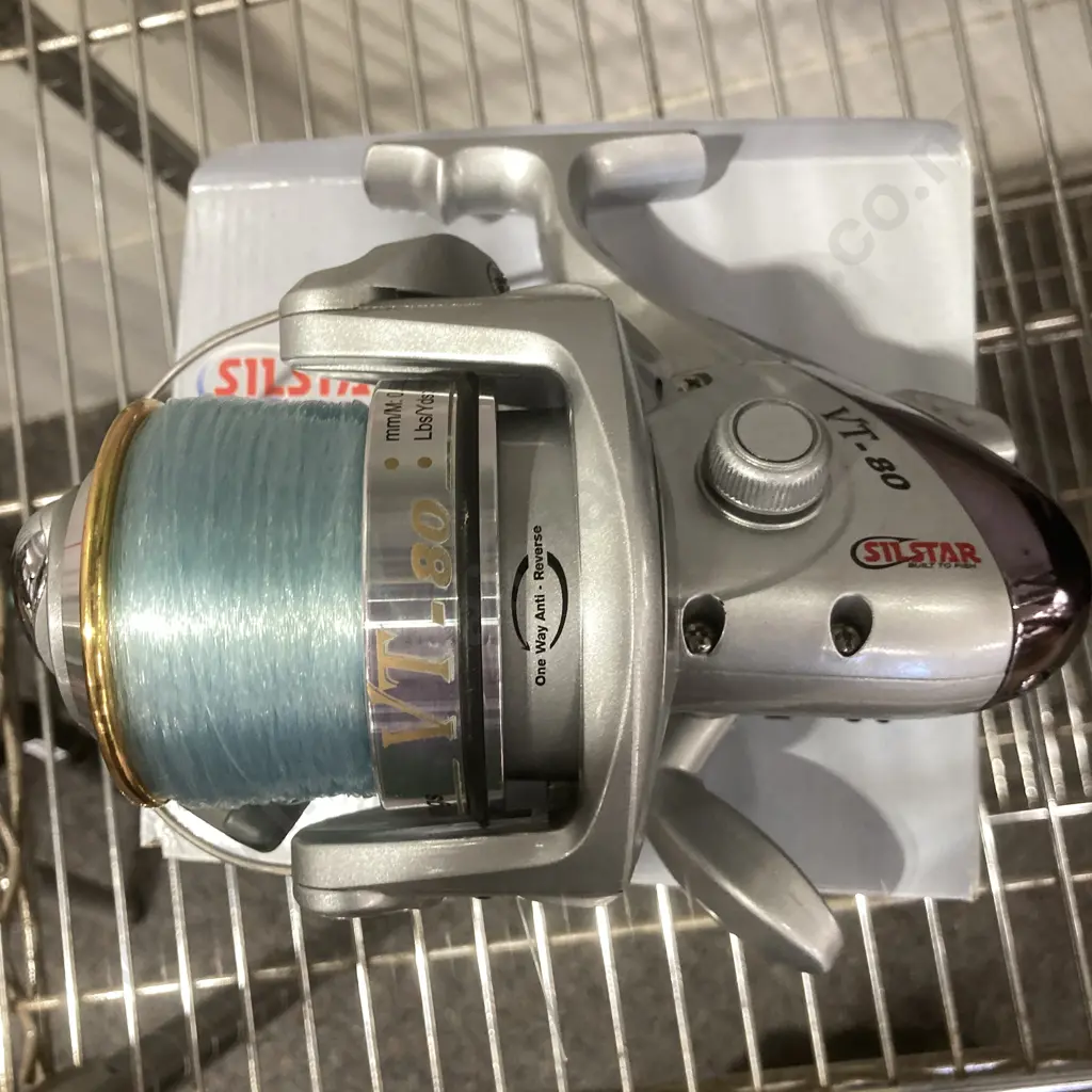 Silstar VT 80 Spinning Reel In Box Image 1++