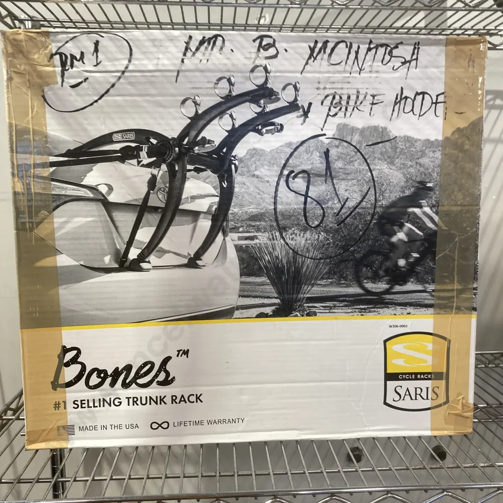Saris Cycle Racks Bones Trunk Rack Image 1++