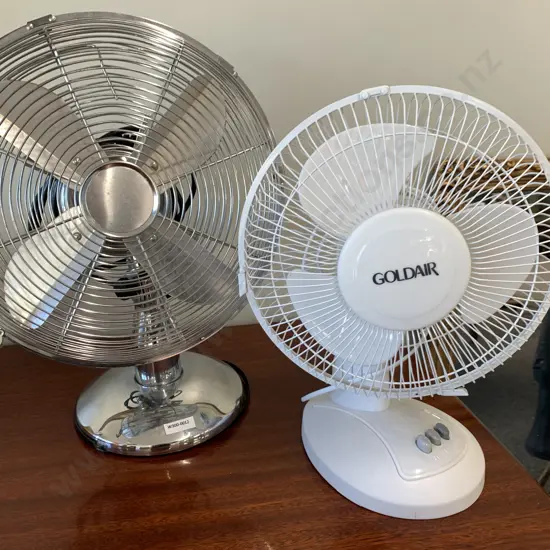 Desk Top Fans 1x Anko & 1x Goldair