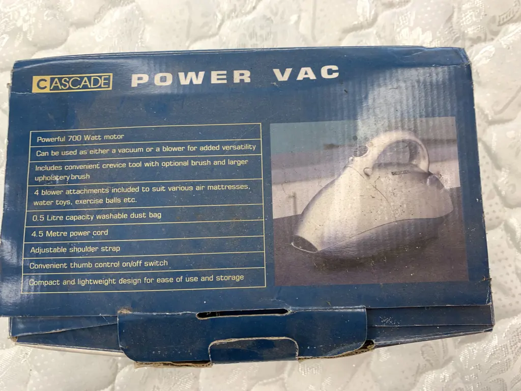 Cascade Power Vac 700 Watt Electric With Assorted Shavers, Remington, Philips Etc Image 1++