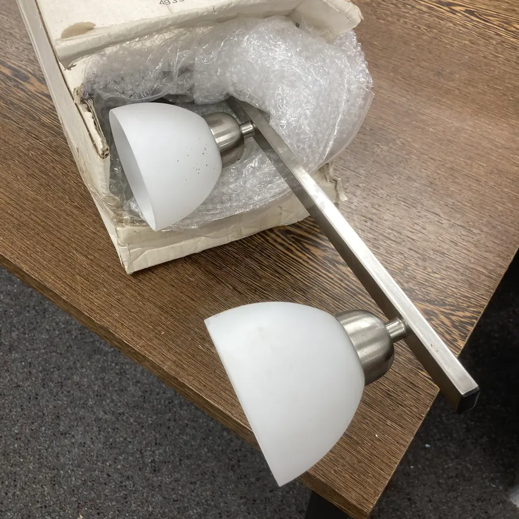 New Chloe Br. Chrome G9 5 Light Pendant Ceiling Light Image 1++