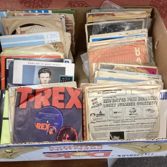 Assortment Of 45s Including Kylie, U2, Talking Heads Etc