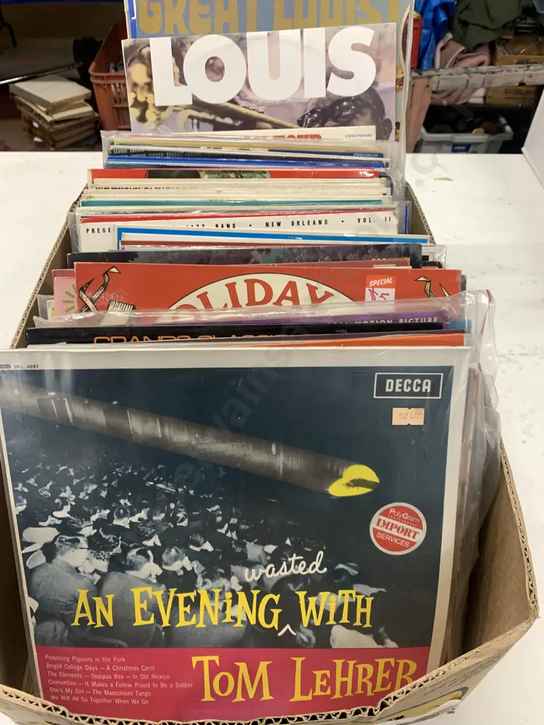 Box Lot Of Classical Lps Image 1++