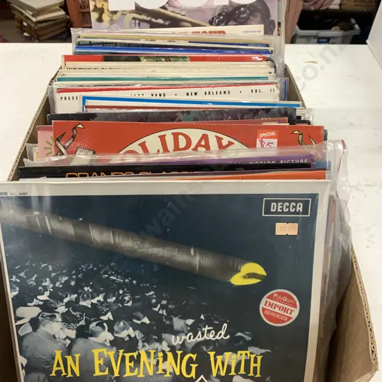 Box Lot Of Classical Lps