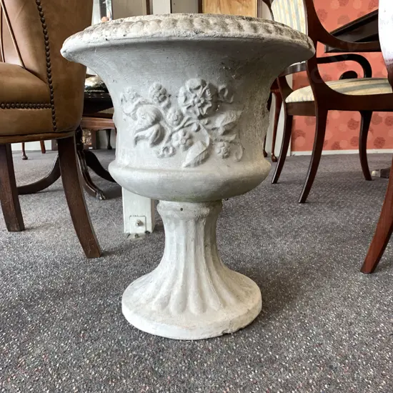 Classical Concrete Garden Urn,  55 x 45cm