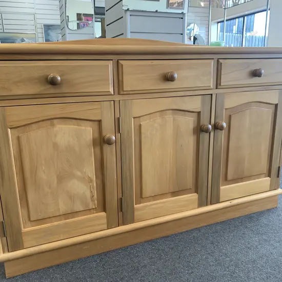 Rimu Sideboard, 3 Drawer, 3 Door (4 Hidden Drawers), 93 x 144cm