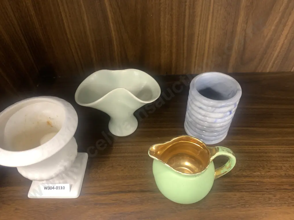 Assortment Of Vases & Creamer, Includes Devon, Shorter & Sons Etc Image 1++