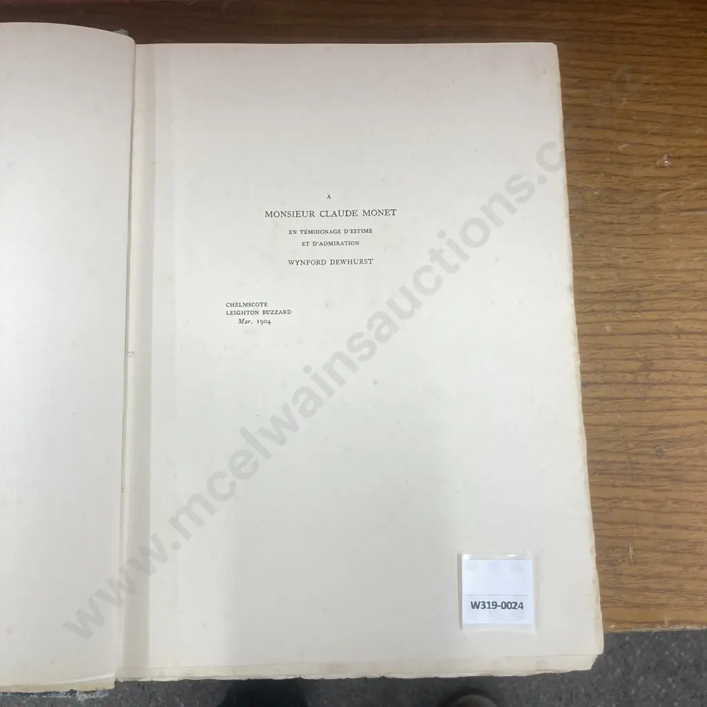 Vintage Book Impressionist Painting, Its Genesis and Development by Wynford Dewhurst 1904 Image 1++