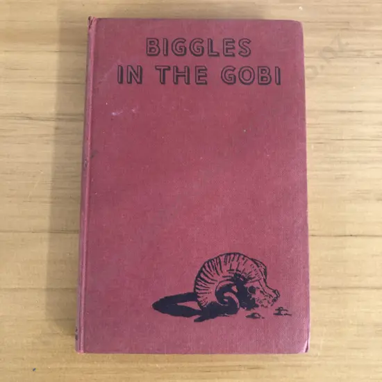 First Edition (1953) Biggles in the Gobi by Johns, W. E. (Captain), Hardcover, London: Hodder & Stoughton