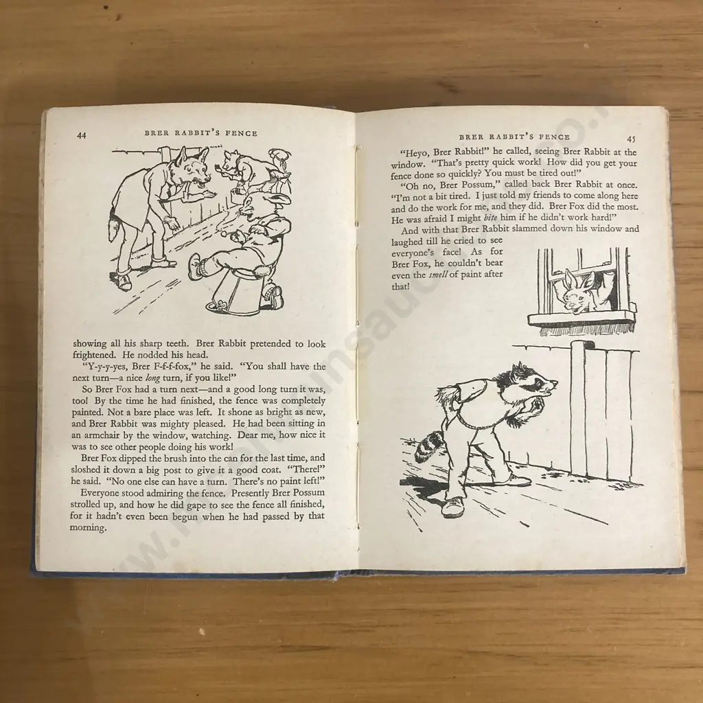 The Other Side of Nod - W.E.Cule, 1928 First Edition With Enid Blyton's Brer Rabbit & Brer Rabbits A Rascal Books Image 1++