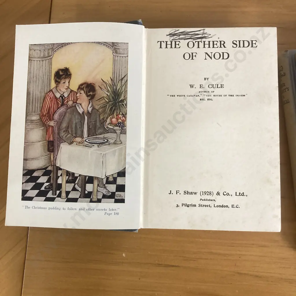 The Other Side of Nod - W.E.Cule, 1928 First Edition With Enid Blyton's Brer Rabbit & Brer Rabbits A Rascal Books Image 1++
