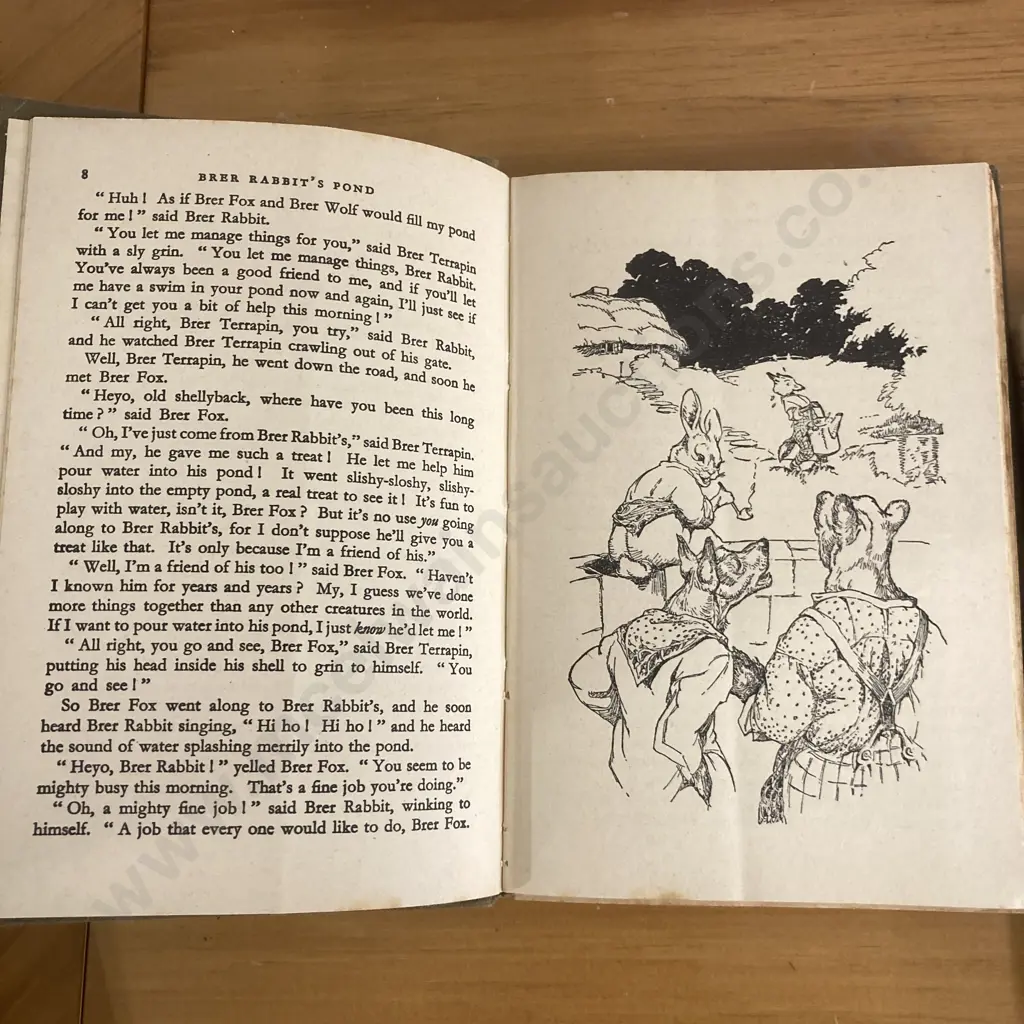 The Other Side of Nod - W.E.Cule, 1928 First Edition With Enid Blyton's Brer Rabbit & Brer Rabbits A Rascal Books Image 1++