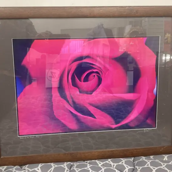 Heart Of The Rose Limited Edition Print 4/100 Signed By The Artist, 64 x 83cm