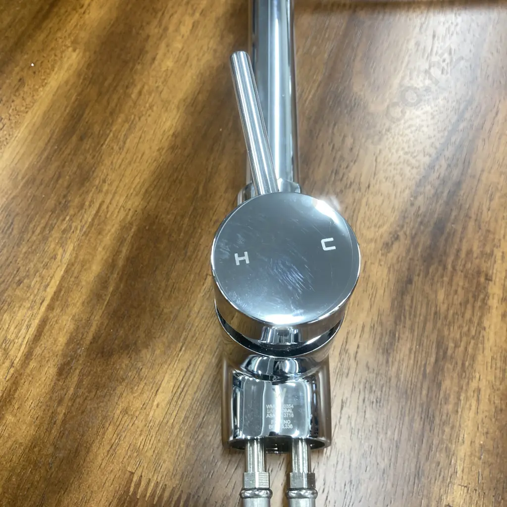 Foreno Tall Spring Chrome Pull Out Kitchen Sink Mixer Tap (WMKA 20354 - BC215.336.) Image 1++