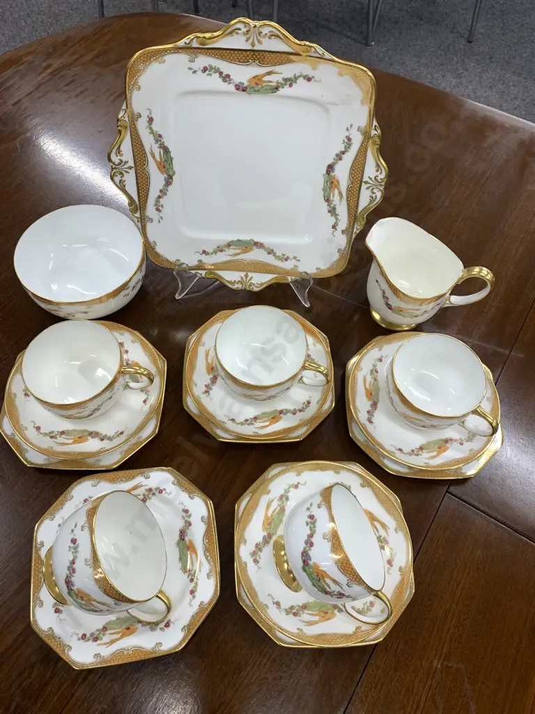 Vintage 'Paragon' Tea Ware Items Pattern #220255 18 Pieces Image 1++