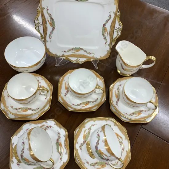 Vintage 'Paragon' Tea Ware Items Pattern #220255 18 Pieces