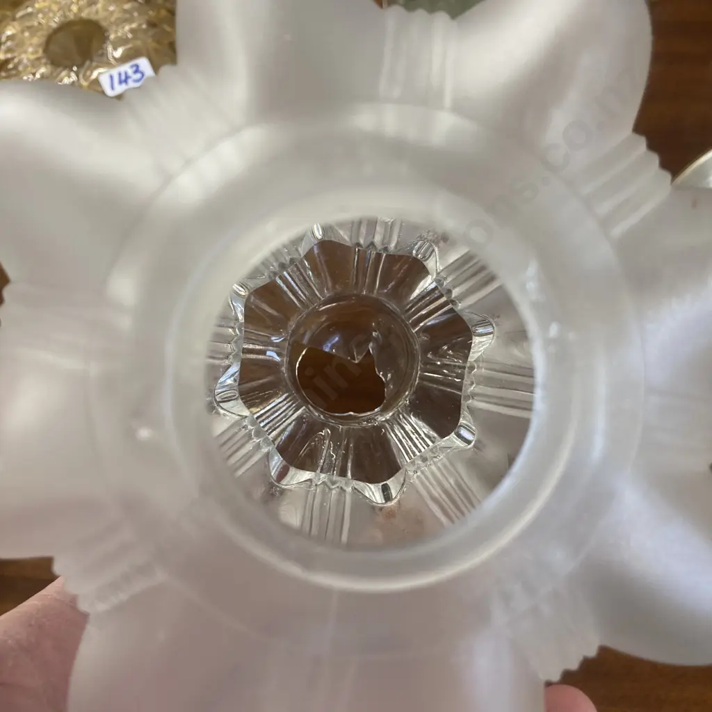 Assortment of Vintage Retro Light Shades (one has been damaged at viewing see photo) Image 1++