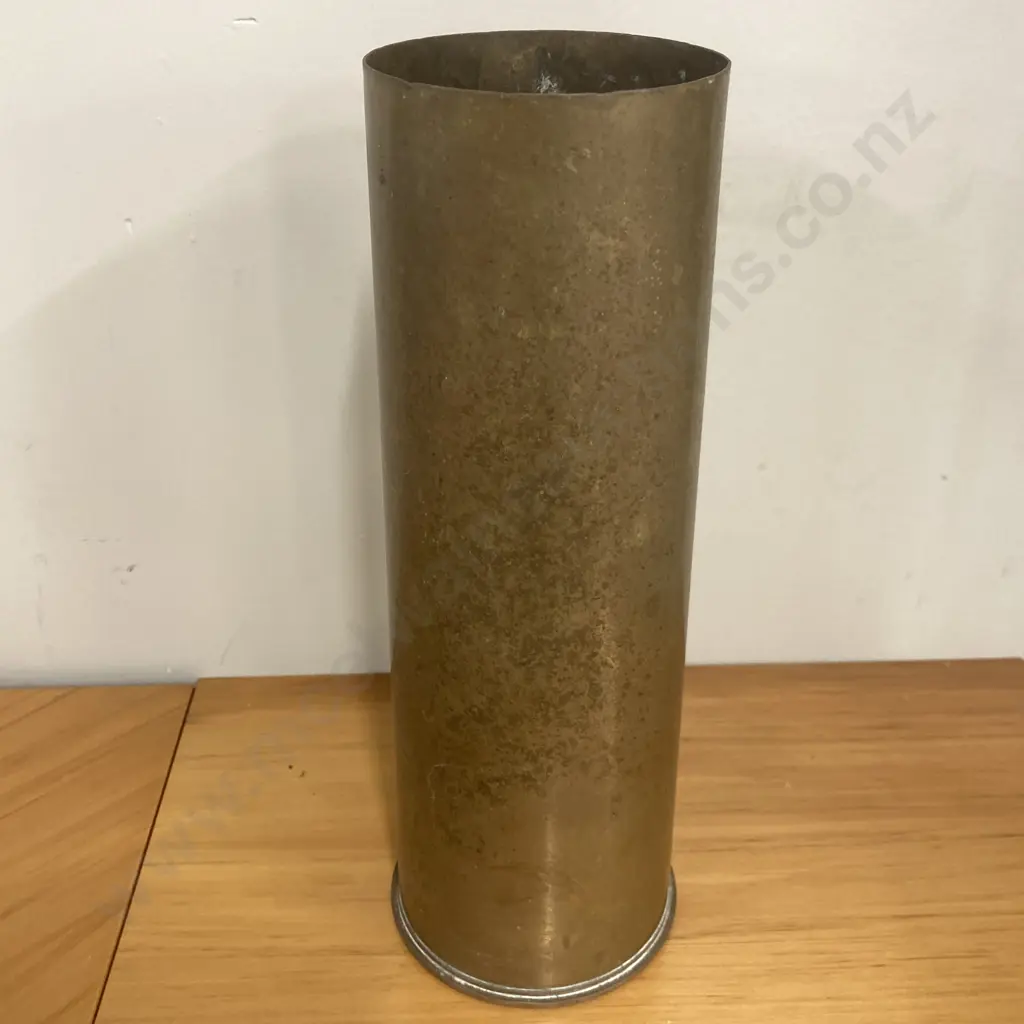 Brass Artillery Shell, Marked 1943 CF, H29cm Image 1++
