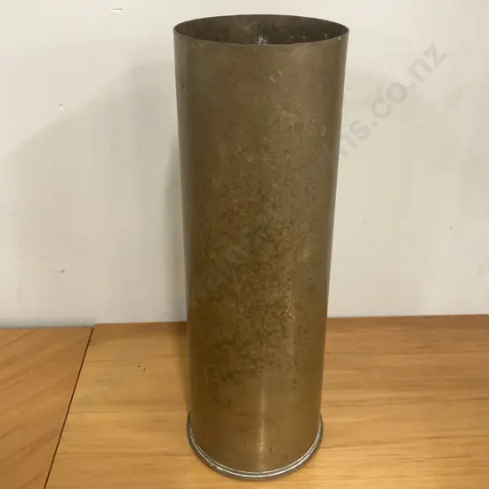 Brass Artillery Shell, Marked 1943 CF, H29cm