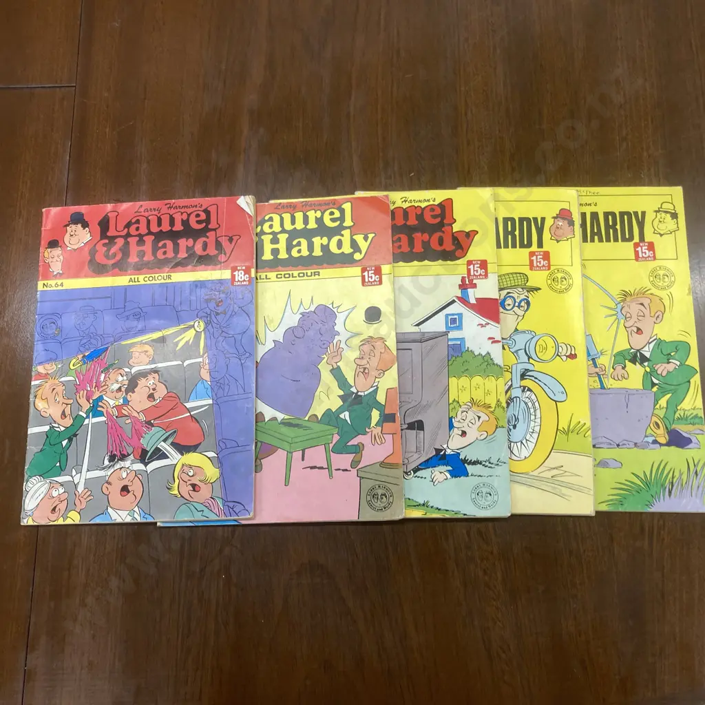 Vintage Larry Harmon's Laurel & Hardy #26, 36, 42, 43, 64 Comics Image 1++