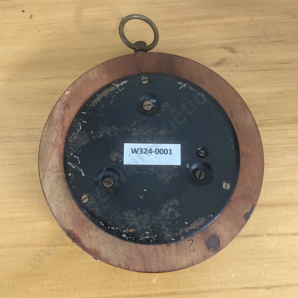 Vintage ZESS Barometer Made in Germany - Round 5" Diameter -Wall Hanging Image 1++