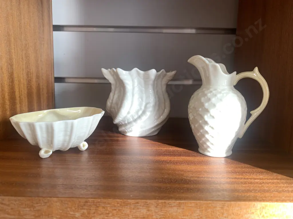 Belleek Items x 3 Image 1++