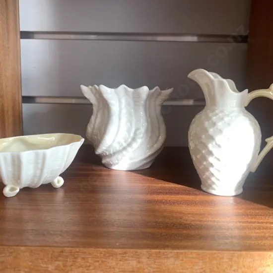Belleek Items x 3