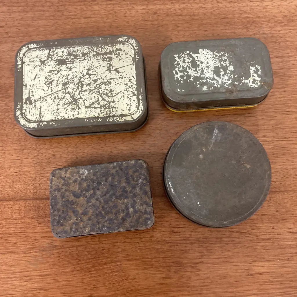 Vintage Tobacco Tins, Gold Block Fine Virginia Cut Plug, Havelock Flake Cut, Ogdens St Bruno Flake & Erinmore Flake Image 1++
