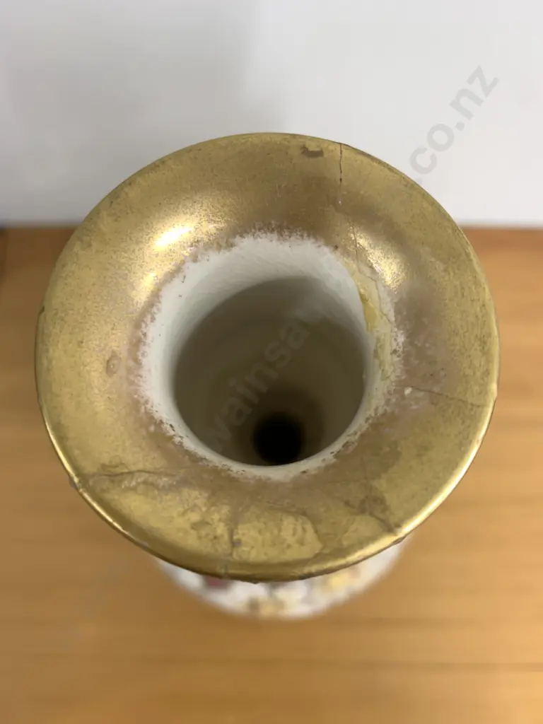 Doulton Burslem Double Handled Vase (5311) Small Chip & Repair Image 1++