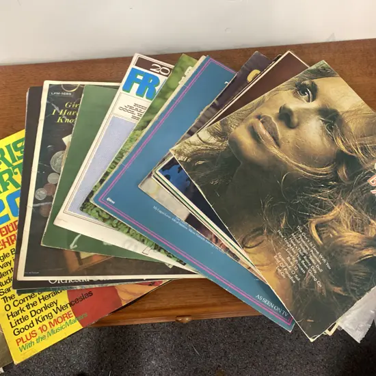 Selection of Vintage LPs, Charlie Pride, ABBA, Dudley Moore Etc