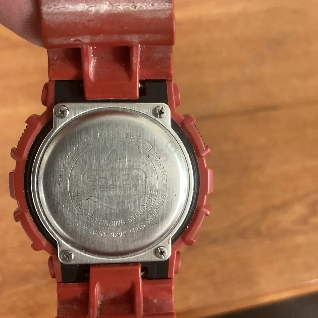 Casio G-Shock 3427 Digital Mens Camouflage Series Red Watch GD-120CM Image 1++