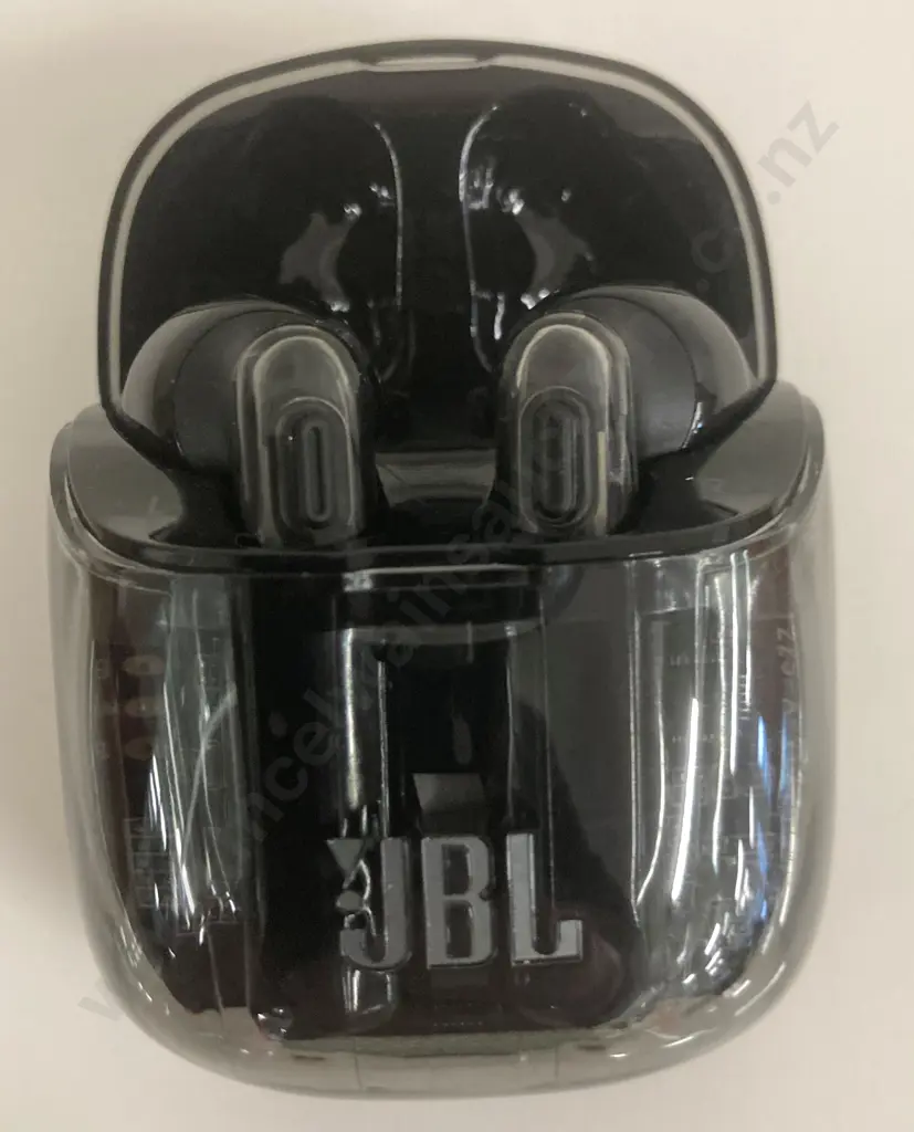 New JBL Tune 225 TWS True Wireless In-Ear Headphones (Ghost Black) Image 1++