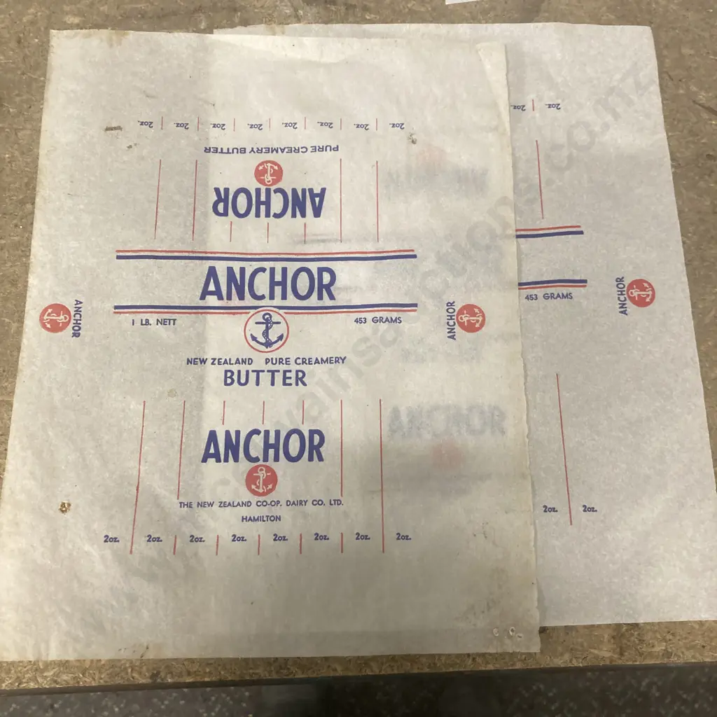Vintage Labels, Zealandia Natural (Cows) MIlk, Crusader Unsweetened Condensed Milk, Anchor Butter Image 1++