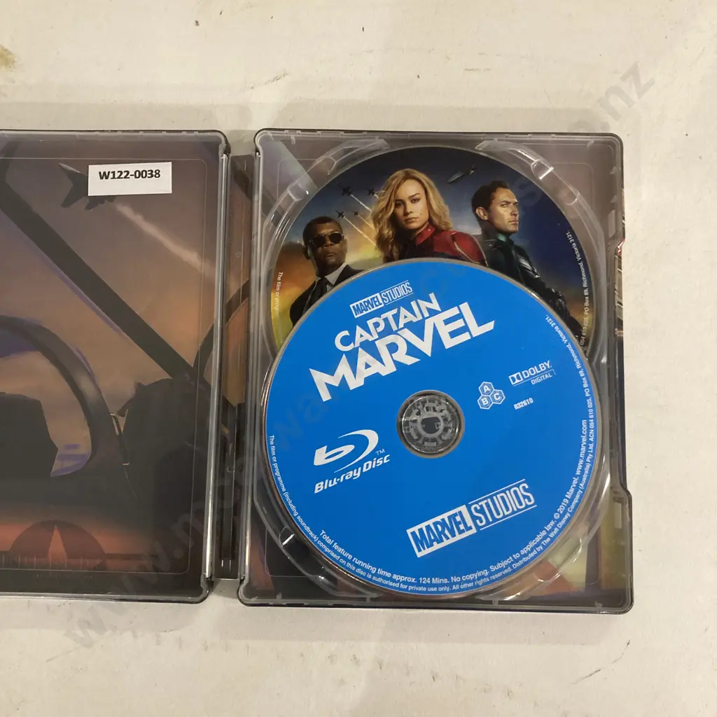4K UltraHD & Blu-Ray Steelbooks x 3, Captain America, Aquaman & Tomb Raider Image 1++