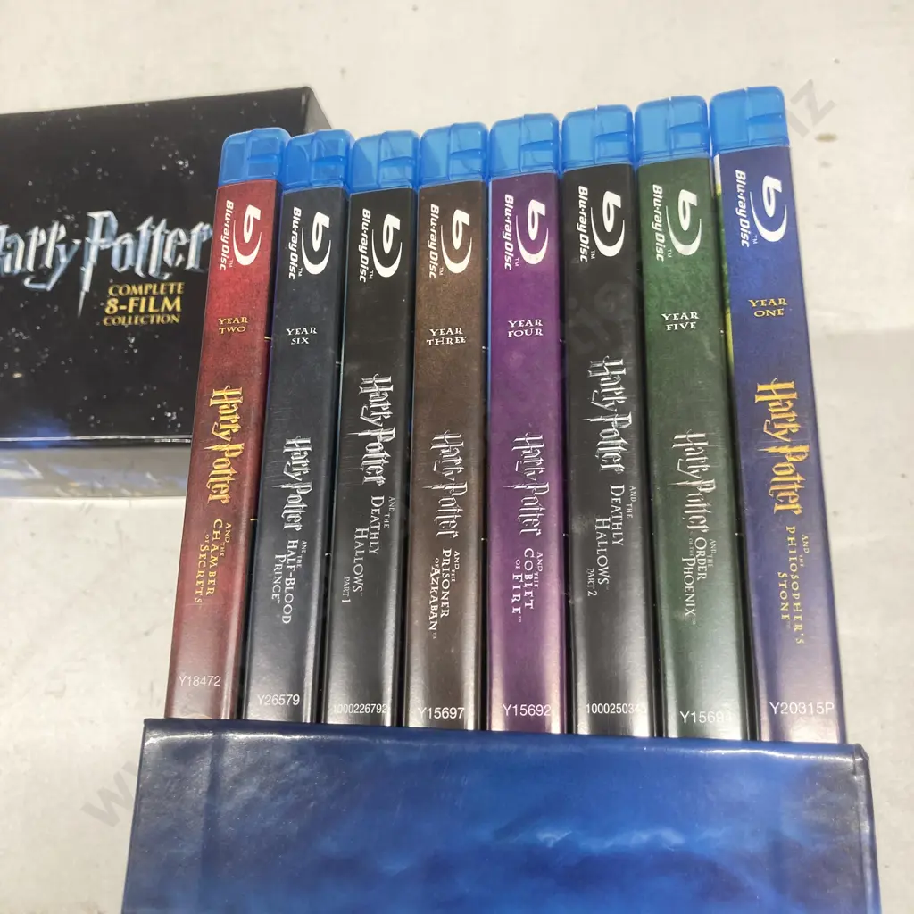 Harry Potter Complete 8-Film Collections 10-Disc Blu-Ray Set Image 1++