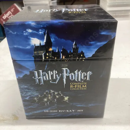 Harry Potter Complete 8-Film Collections 10-Disc Blu-Ray Set