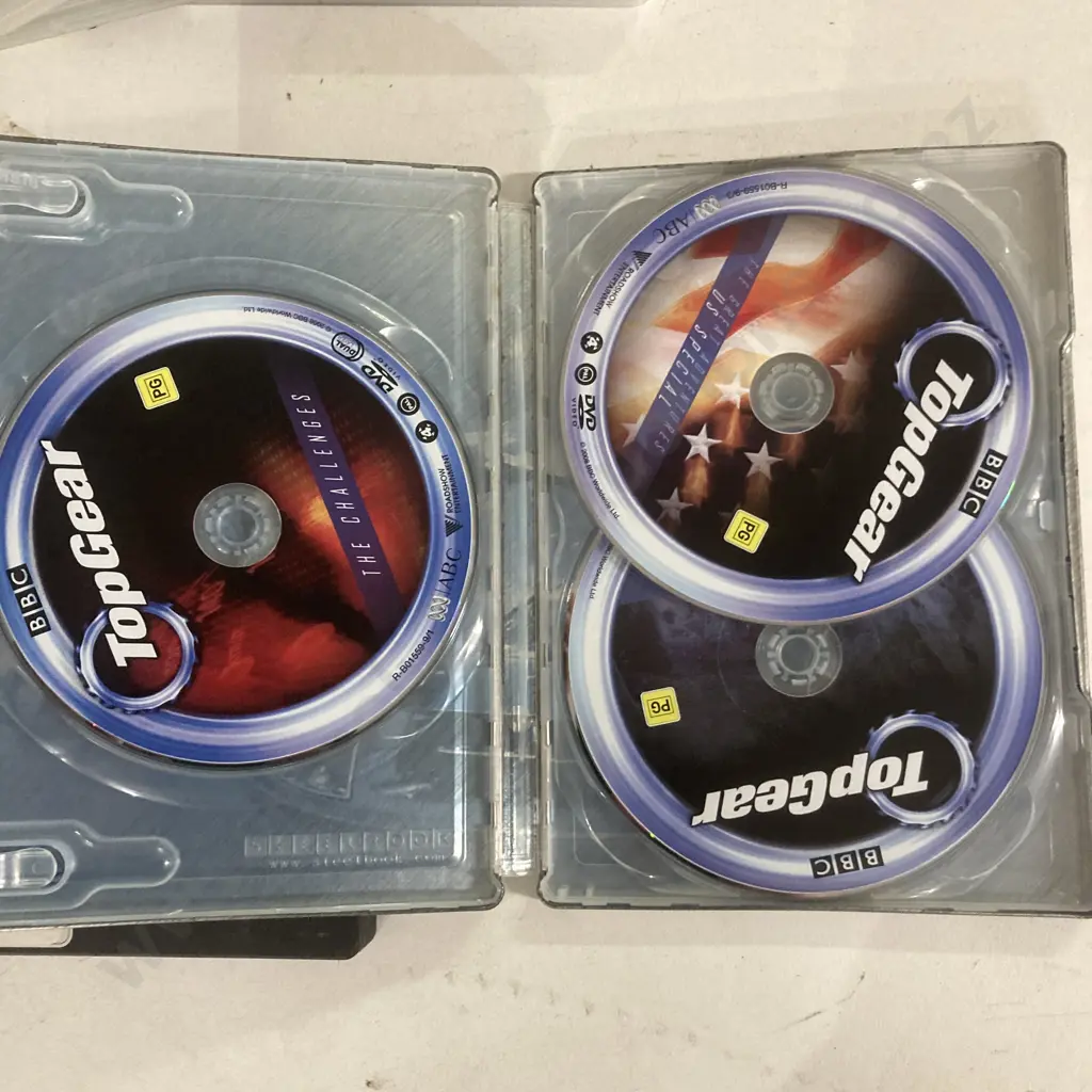 Top Gear Collections 1.0 & 2.0 In Steel Cases, The Challenges & The Challenges 2 Image 1++