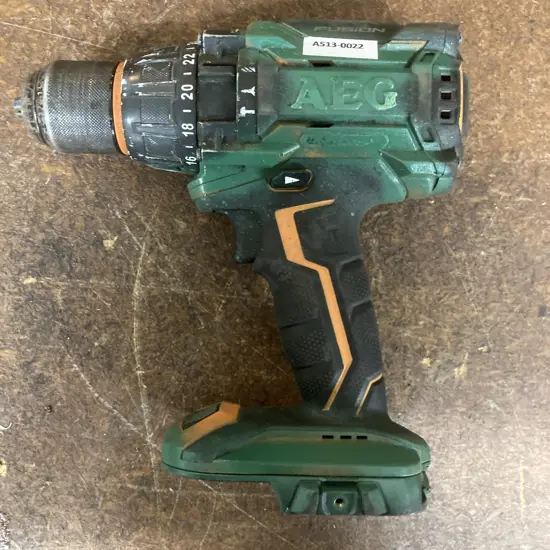 AEG 18V Fusion Brushless Heavy Duty Hammer Drill Painted Green