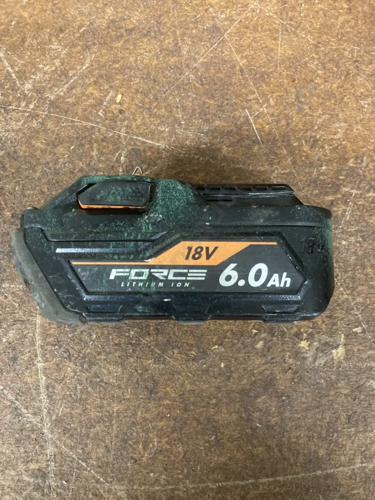 AEG 18V 6.0Ah Force Battery (l1860R-X5) Painted Green Image 1++