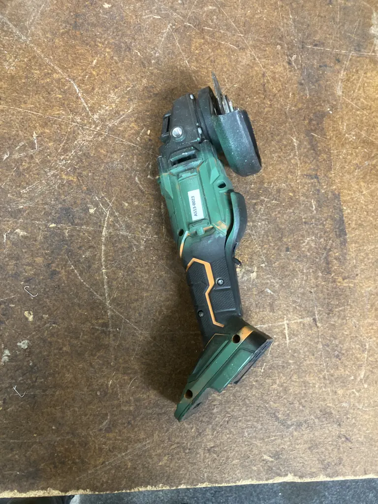AEG 18V Fusion Paddle Switch Grinder Painted Green Image 1++