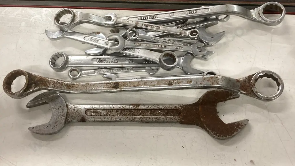 Lot of 14 Sidchrome Spanners - AF Image 1++