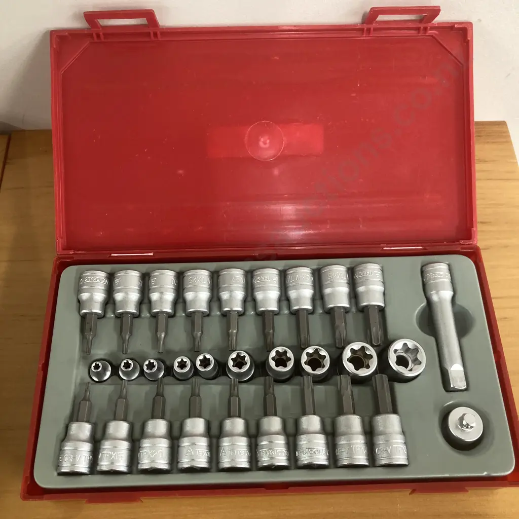Teng Tools 30 Piece 1/4 and 3/8 Inch Drive TX TPX TX-E Set TTTX30 Image 1++