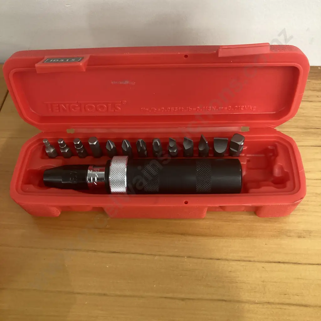 Teng Tools Impact driver set 15 Pieces, Hexagon, Phillips, Torx Image 1++