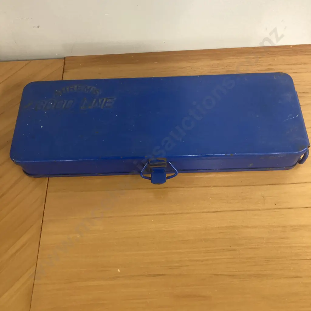 Vintage AHREM'S GOODLINE (Germany) Socket Set - 1/2 drive, 15Pce, B.S.W. Sizes Image 1++