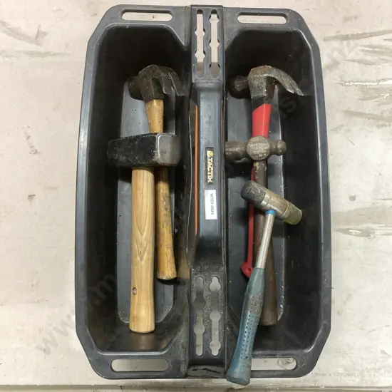 Tactix Tool Caddy With Five Hammers