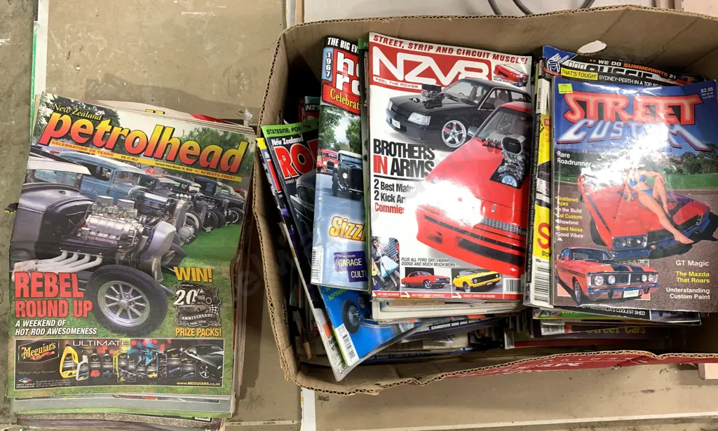 Assortment of Car Magazines, Petrolhead, Hot Rod, NZ Rodder, Street Machine Etc Image 1++