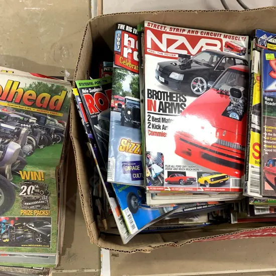 Assortment of Car Magazines, Petrolhead, Hot Rod, NZ Rodder, Street Machine Etc